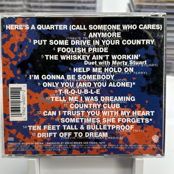 Travis Tritt - Greatest Hits on CD - Picture 2 of 4